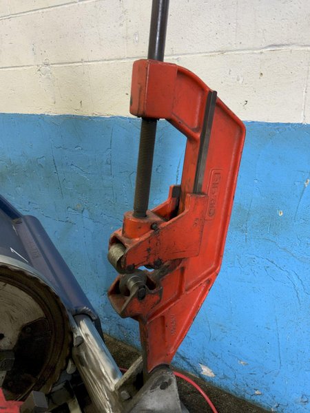 4" RIDGID MODEL #1224 PIPE THREADER: STOCK #80930
