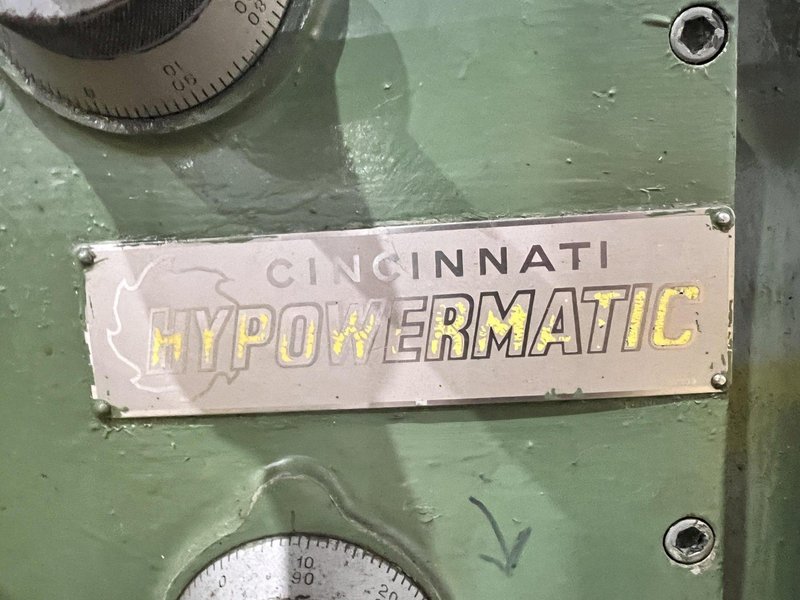 14&quot; X 72&quot; CINCINNATI HYPOWERMATIC HORIZONTAL BED-TYPE MILL / MILLING MACHINE: STOCK #20657