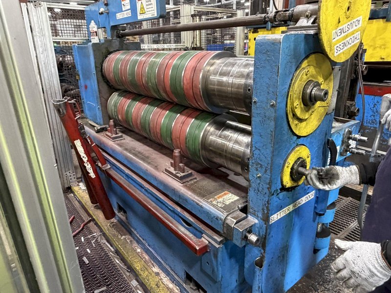 54" x 40,000 LB LOOPCO SLITTING LINE. STOCK # 0651226