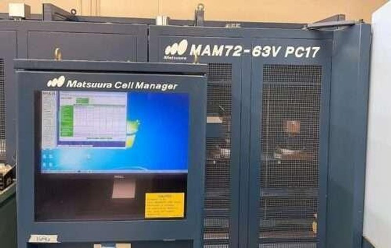 Matsuura MAM72-63V PC17 5 Axis CNC Vertical Mill