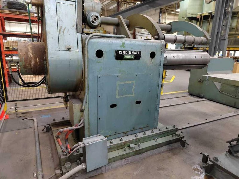 48" x 0.075" x 30,000# Cincinnati-Forte Cut To Length Line STOCK#3204