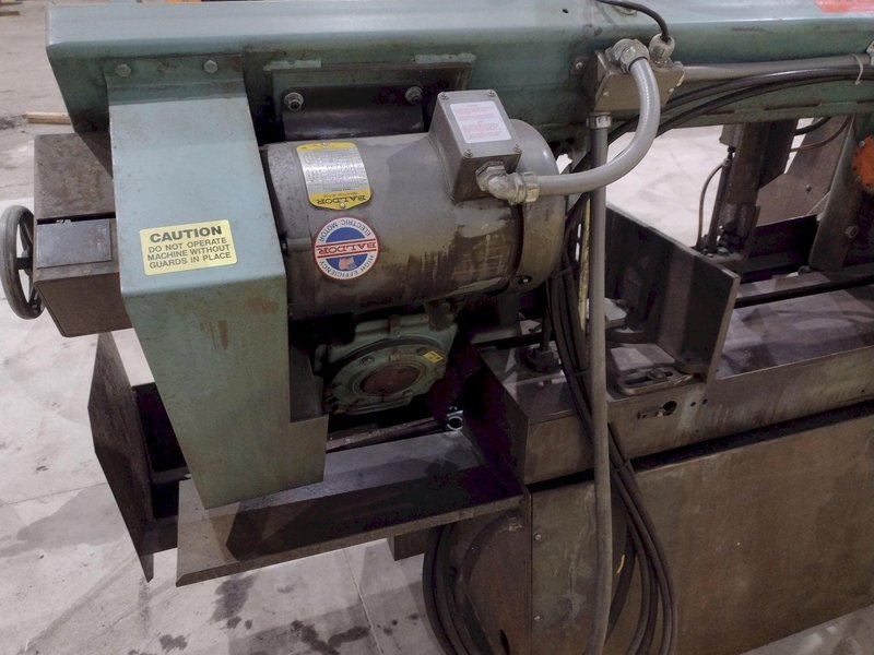 16" x 20" W.F. WELLS MODEL #F-16-2 HYDRAULIC  TWIN POST HORIZONTAL BANDSAW: STOCK #20094
