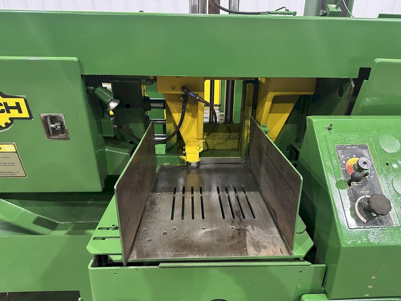 16" X 16" HYD-MECH MODEL #H-16 AUTOMATIC HORIZONTAL BAND SAW WITH NESTING: STOCK #19514