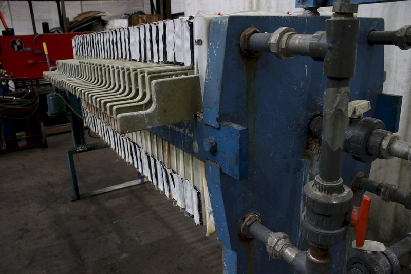 30 PLATE PERRIN FILTER PRESS: STOCK #76396