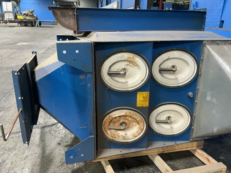 NEW YORK BLOWER COMPANY / TORIT 56”X85.5” HOPPER DUST COLLECTOR  -  2-4