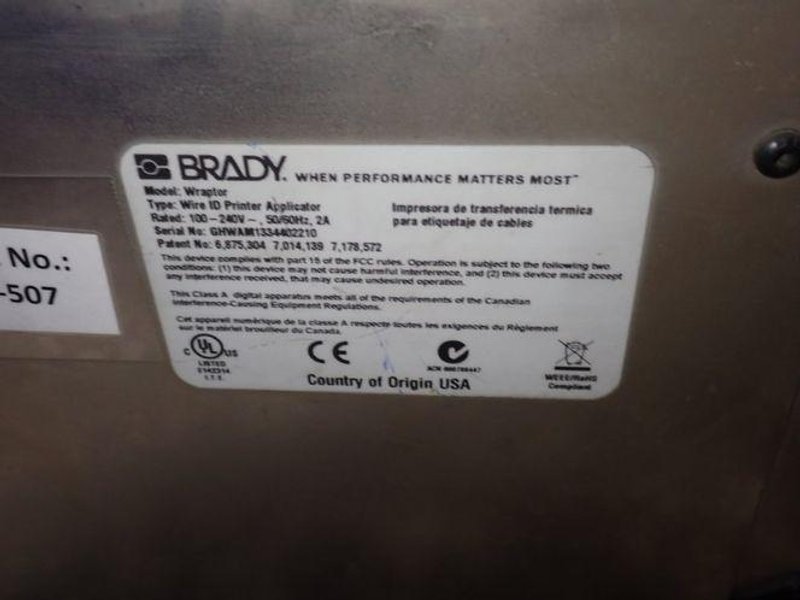 BRADY PRINTER APPLICATOR  -  WRAPTOR