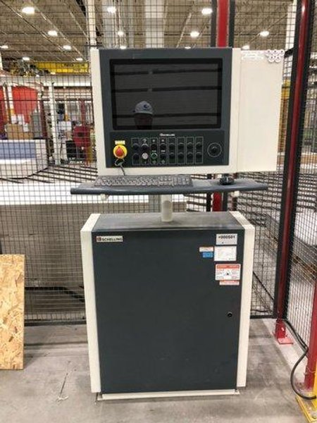 Turnkey CNC Router and Panel Saw System – C.R. Onsrud 146M12CAP + Schelling VS12 + Gorbel Crane