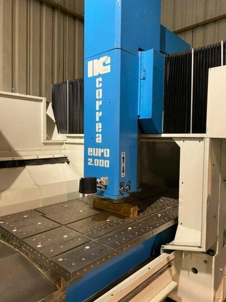 Nicolas Correa Euro-2000 CNC Vertical Bridge Mill