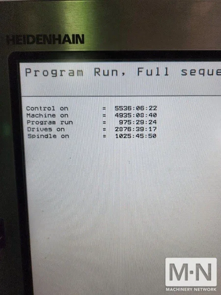 GF Mikron E 500 U 5-Axis CNC Vertical Machining Center, 2018 - 1k Cutting Hours