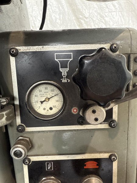 MOORE NO. G18 JIG GRINDER W/ CABINET OF TO0LING. STOCK # 0774725