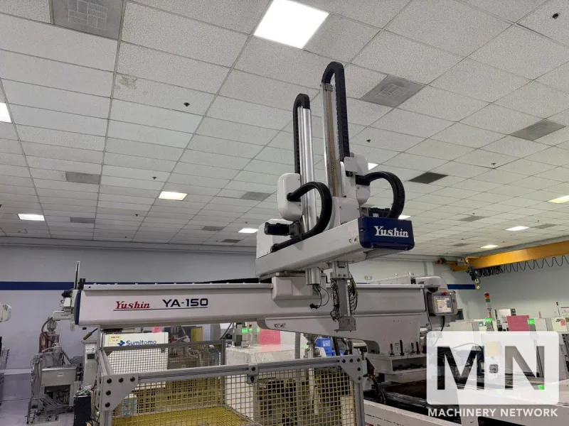 YUSHIN ROBOT MODEL YA-150DL DUAL ARM SERVO ROBOT MFG 2010
