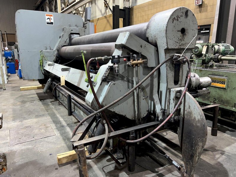 10' X 5/8" BERTSCH MODEL #11 INITIAL PINCH PLATE ROLL: STOCK #10399