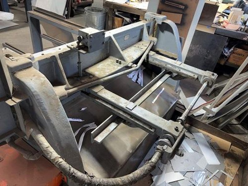 12 GA x 4' PEXTO POWER SQUARING SHEAR