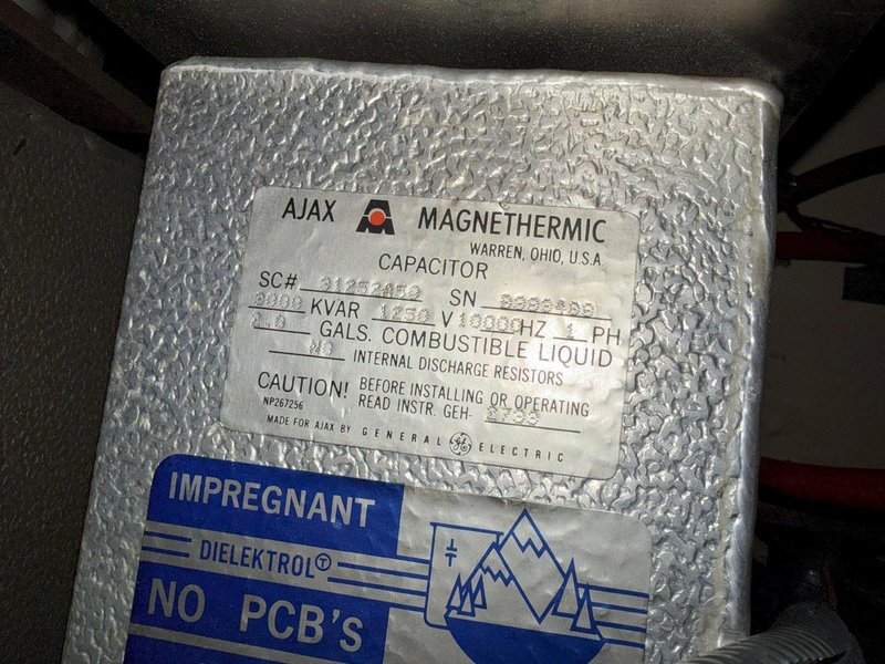 250 KW AJAX TOCCO "PACER" INDUCTION HARDENING SCANNER SYSTEM WITH MAGNESCAN QS CONTROLS: STOCK #16063
