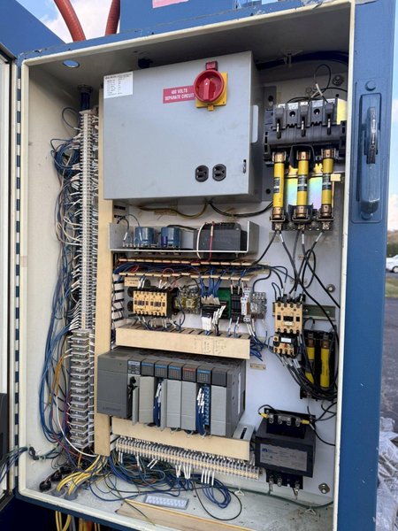 50-TON P&amp;H OGF-50 HYDRAULIC C-FRAME PRESS. STOCK #1112425