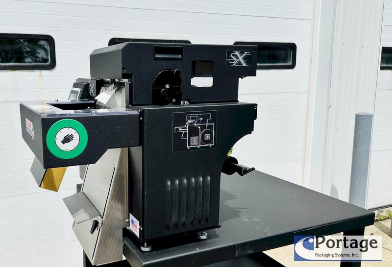 Sharp Packaging Systems  |  SX Tabletop Bagger w/Black Stand / Table INCLUDED