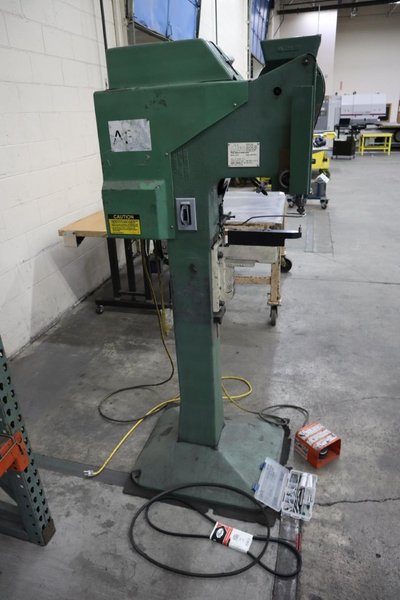 Milford Orbitform #256 Riveter, 12" Throat, Remote Foot Trip and Tooling- Auction Item