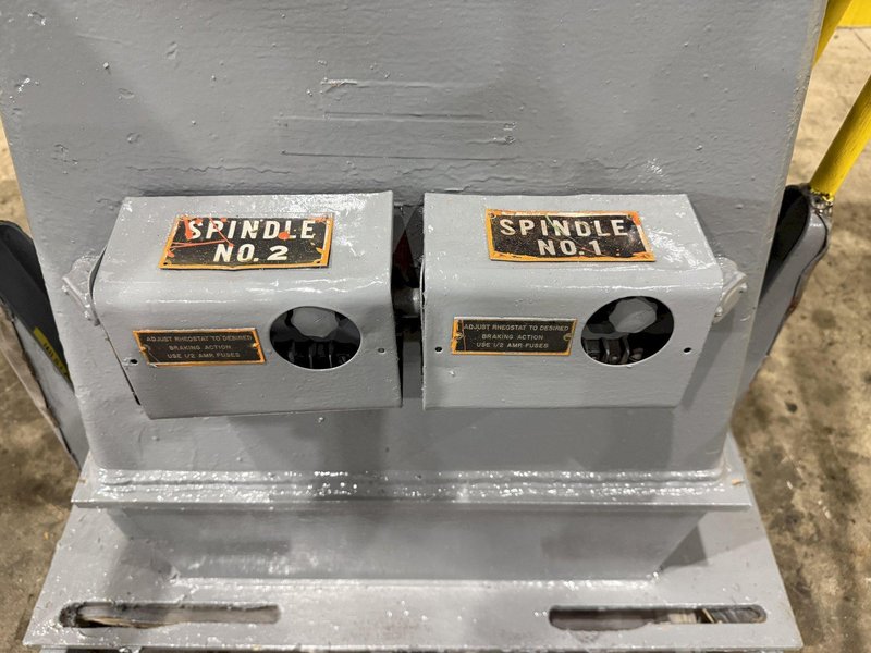 2500 LBS X 12&quot; COOPER WEYMOUTH DOUBLE END PULL-OFF COIL REEL UNCOILER: STOCK #22618