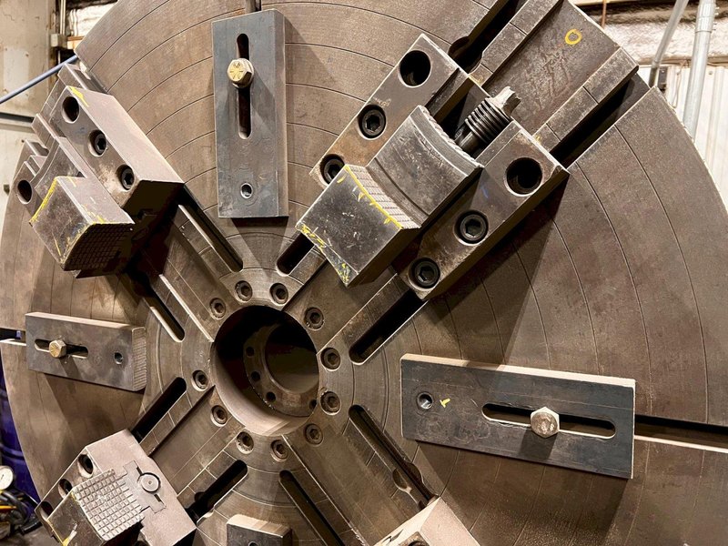 62" X 320" GEMINIS MODEL #GE1400 ENGINE LATHE 4" HOLE : YOBRO 25561