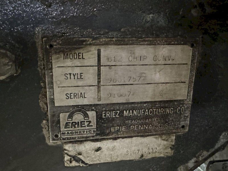 12&quot; ERIEZ MAGNETIC CONVEYOR