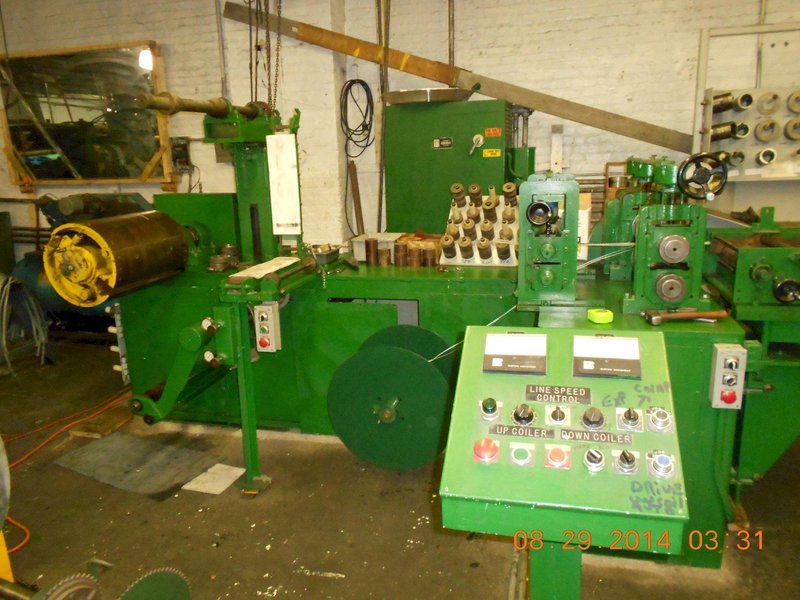 18&quot; (457mm) x 3&quot; ARBOR STANAT SLITTING LINE (14026)