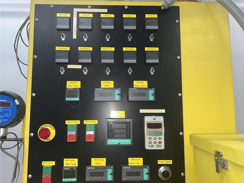 Wayne Lab Monofilament Extrusion Line With Auxiliary Cast Roll Station