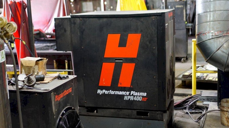 10′ X 20′ Voortman VCS-Multi-2500 CNC Plasma, 2013 -HPR400XD