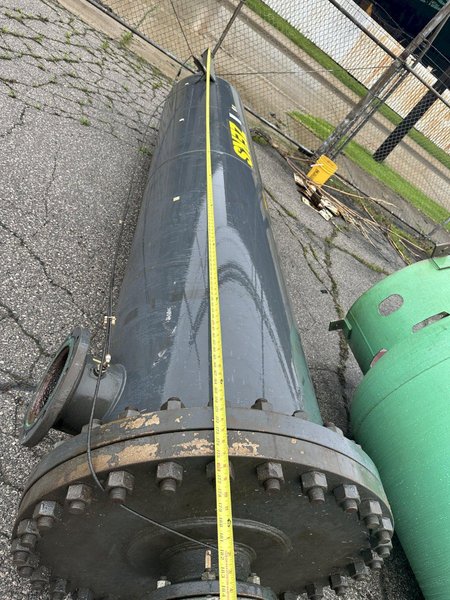 8,000 CFM ZEKS MODEL #8000HDF MIST ELIMINATOR VERTICAL TANK: STOCK #23052