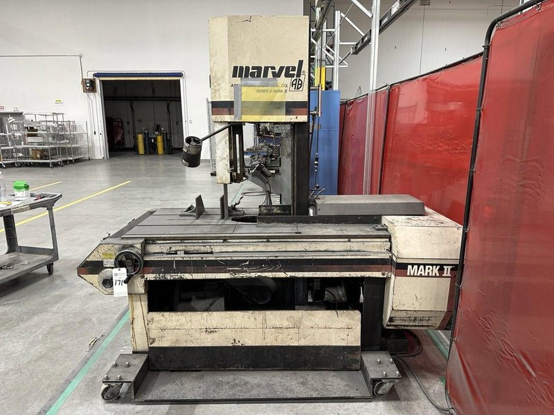 18″ X 22″ Marvel Series 8 Mark II Vertical Tilt-Frame Band Saw