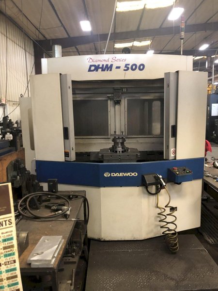 DAEWOO DOOSAN HM500 HORIZONTAL MACHINING CENTER