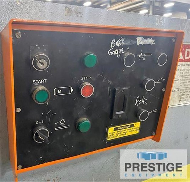 Atlantic 1/4&quot; x 10&#039; TS 3006 Hydraulic Shear