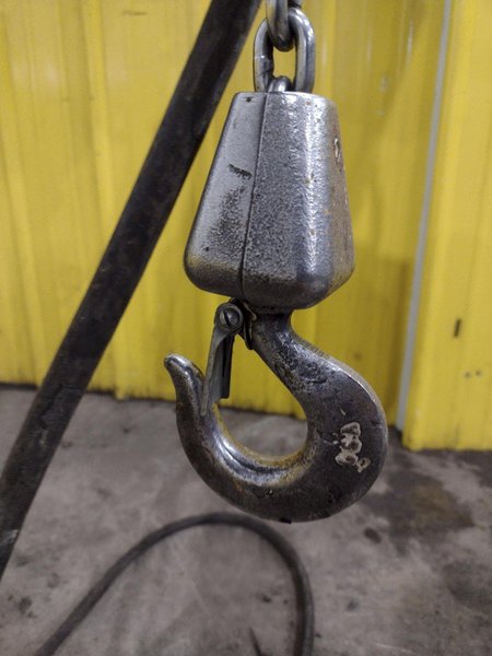 1/2 TON COFFING MODEL #EC-1016-2 POWERED MOTORIZED CHAIN HOIST: YOBRO #25042