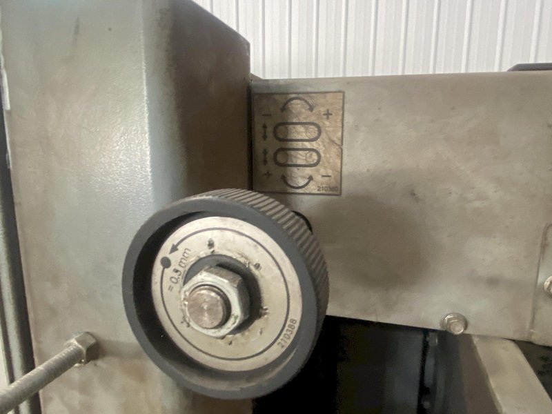 60" WIDE LISSMAC MODEL #SBM-M1500 DESCALER / BELT GRINDER: STOCK #20990