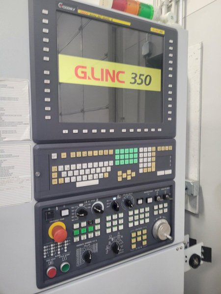 Yama Seiki GTW-1500Y CNC Multi-Axis Lathe, 6" Chuck, 5000 RPM, 12 position Turret, Live Tooling, Gang Tool Slide, Sub-Spindle, Fanuc 32i-B, LNS Quickload Servo S2 Barfeeder, 25HP, New 2017