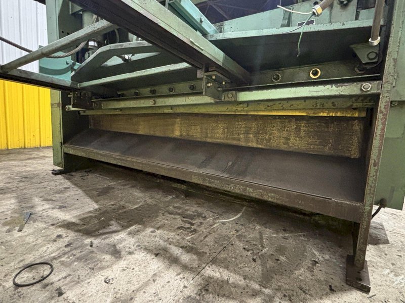 8&#039; X 1/4&quot; BETENBENDER HYDRAULIC POWER STEEL SQUARING SHEAR: STOCK #23332