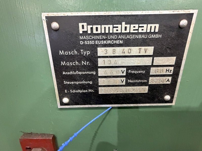 PEDDINGHAUS MODEL #PCD1000 3 AXIS BEAM DRILL LINE : YOBRO 25848