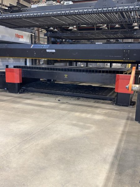 7000 Watt Mazak Optiplex 4220 NEO Fiber Laser, 2024 – Lucas 4220 Ez Compact 8-Shelf Stocker and Scheduler Automation System, Liberty High Performance Air System, Gold Series X-Flo Industrial Dust Collector