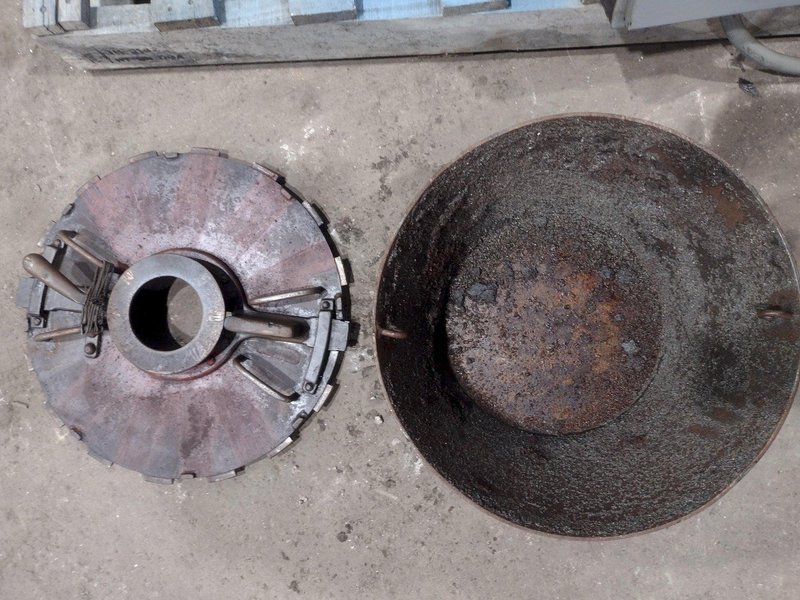 100 LB X 18&quot; X 8&quot; BARRETT MODEL #152 EXTRACTOR CENTRIFUGE CHIP SPINNER WRINGER: STOCK #19140