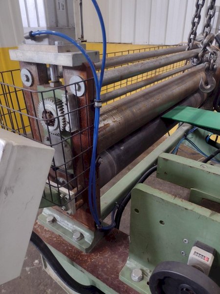 50&quot; WIDE BRADBURY-PUMA &quot;STUCCO&quot; DESIGN SINGLE-STAND EMBOSSER ROLL, NEW 2013: STOCK #17005