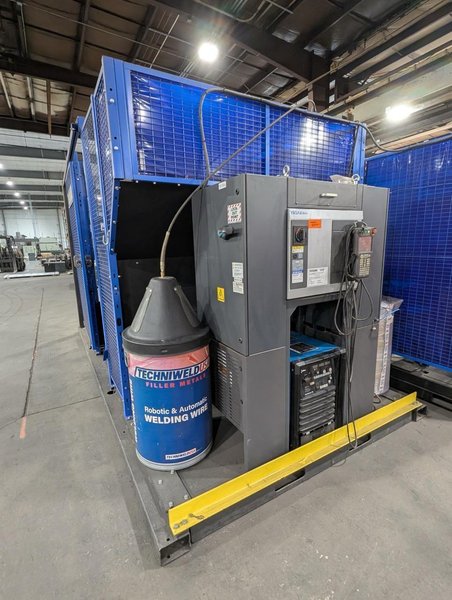 Yaskawa Motoman ArcWorld System AW1000 Robotic Welding Cell, 2019 – AR1440 Robot, MSR655 Turntable Positioner