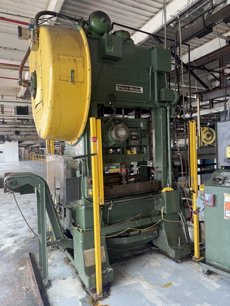 75 TON MINSTER MODEL P2-75 STRAIGHT SIDE PRESS, 3" STROKE: YOBRO #26206