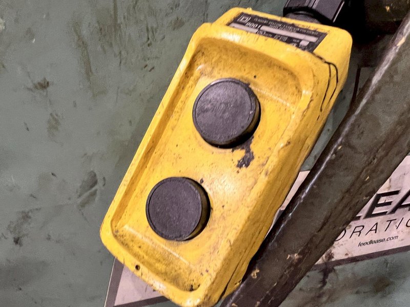 12,000 LB X 18&quot; W X .25&quot; FEED LEASE MODEL #FLCC-1860-P10 REVERSE LOOP COIL CRADLE STRAIGHTENER: STOCK 21163