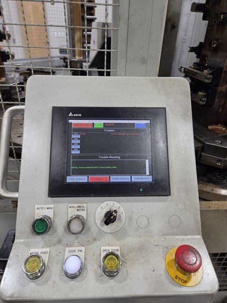 Toyoda FH500J HMC, 2021 – 6 Station Pallet Pool, 120 ATC, Tool Probe, Workholding Included