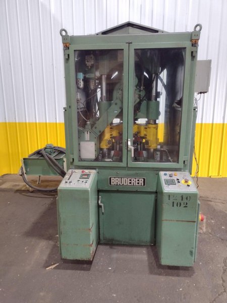 20 TON BRUDERER MODEL #BSTA20 4-POST HIGH SPEED PRESS: STOCK #19218