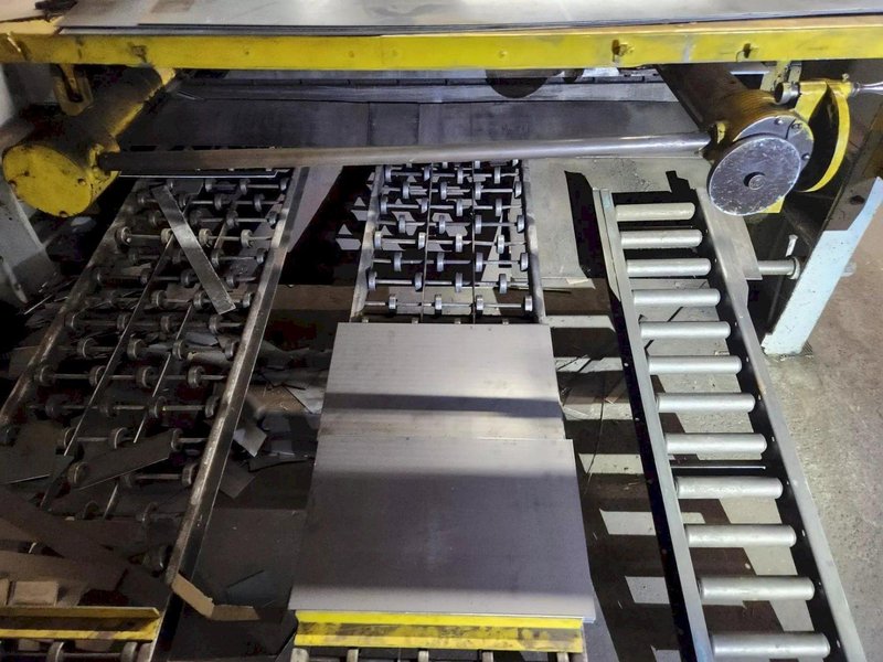 6' X 10 GA STAMCO 13000A MECHANICAL SHEAR. STOCK # 0219726.