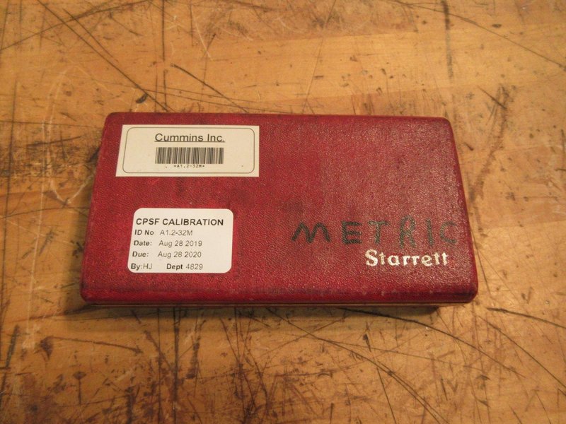 Starret 23M Metric Tubular Inside Micrometer- Auction Item