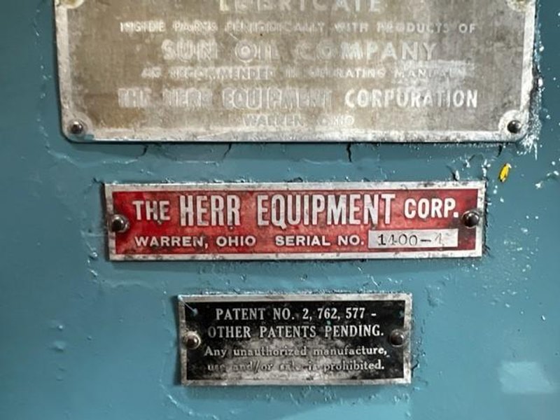 15000# X 28&quot; HERR EQUIPMENT POWERED UNCOILER STOCK# 3452