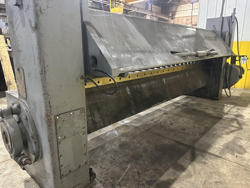 10' X 3/16" NIAGARA MODEL #710B MECHANICAL POWER PLATE SHEAR: STOCK #23554