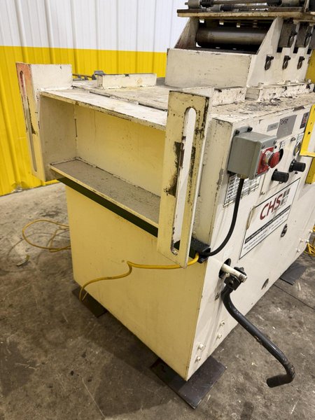 12" WIDE x .156" CHS MODEL #PTS-300-7-12 7 ROLL COIL STRAIGHTER - PULL THROUGH: YOBRO #24163