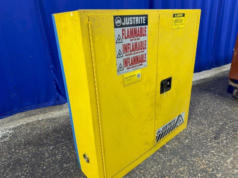 JUSTRITE 20 GALLONS / 43" X 12" X 44" FLAMMABLE CABINET  -  893400